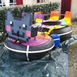 Encourager notre radeau… Le Nyan quatre.