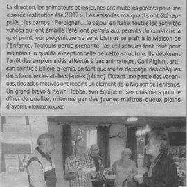 La soirée du Secteur Jeunes !!!