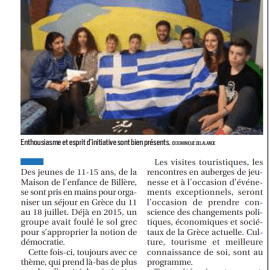 Le projet démocratie dans la presse !!!