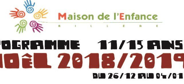 Le programme des ados est là ! Le programme des ados est là !