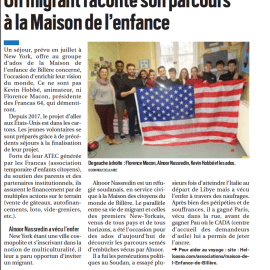 Le Secteur Jeunes dans le journal