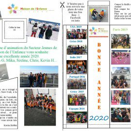 Le Secteur Jeunes vous souhaite la bonne année :)