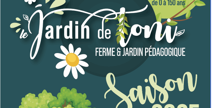 Du 10 mai au 5 juillet 2025, les samedis en famille au Jardin de Toni recommencent!