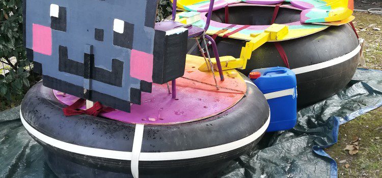 Encourager notre radeau… Le Nyan quatre.