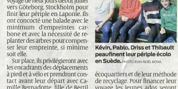 Article Projet Suede … SUD OUEST