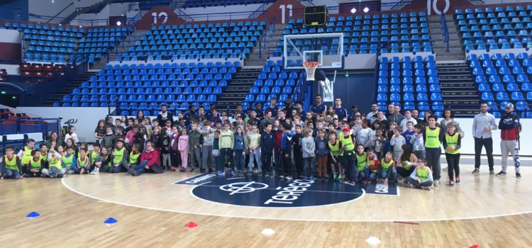 Les actions citoyennes de la Ville de Pau: à la découverte du Basket avec l’Élan Béarnais