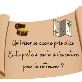 A la recherche du trésor de la Maison de la Petite Enfance!