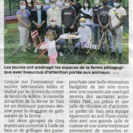 Ateliers jeunes / article Sud Ouest