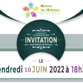 Invitation à l’Assemblée Générale 2022 de l’Association