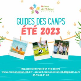 Séjour cet été : le guide des camps 2023 est disponible !