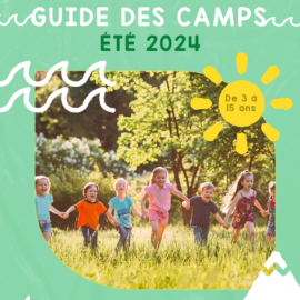 Le guide des camps 2024 est disponible !