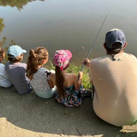 Pêche party pour le groupe des 7-8 ans