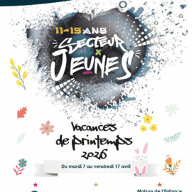 Le programme des vacances de printemps 2026 pour les ados est disponible !